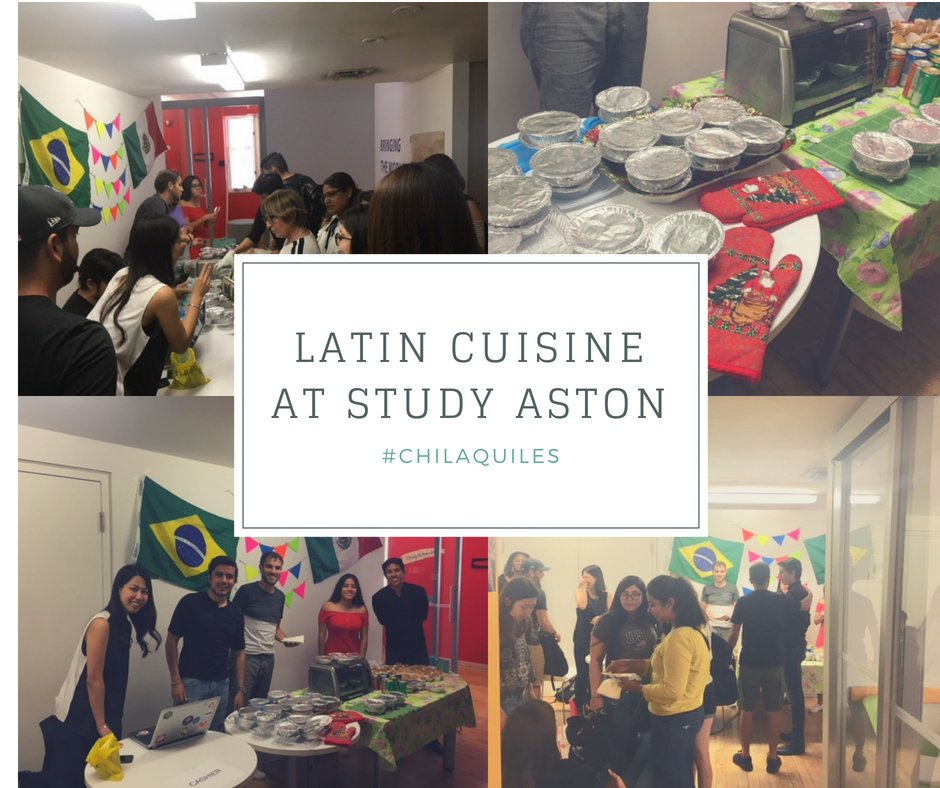 studyaston's tweet photo. Latin Cuisine at Study Aston!
#studyaston #chilaquiles #toronto #havefun #english #music #happyfriday https://t.co/ZzqFyffQ0L