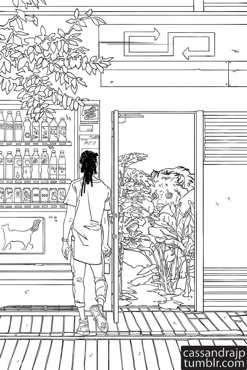 line art finished! 
