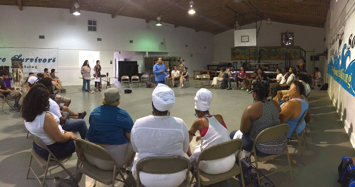 Nearly four years ago, Bayou Rising 2014 kicked off the 2015 #GulfSouthRising initiative. Here again in Dulac with our Gulf South Rising extended family, hosted by the United Houma Nation and @Gcclpla. #BayouRising 2018