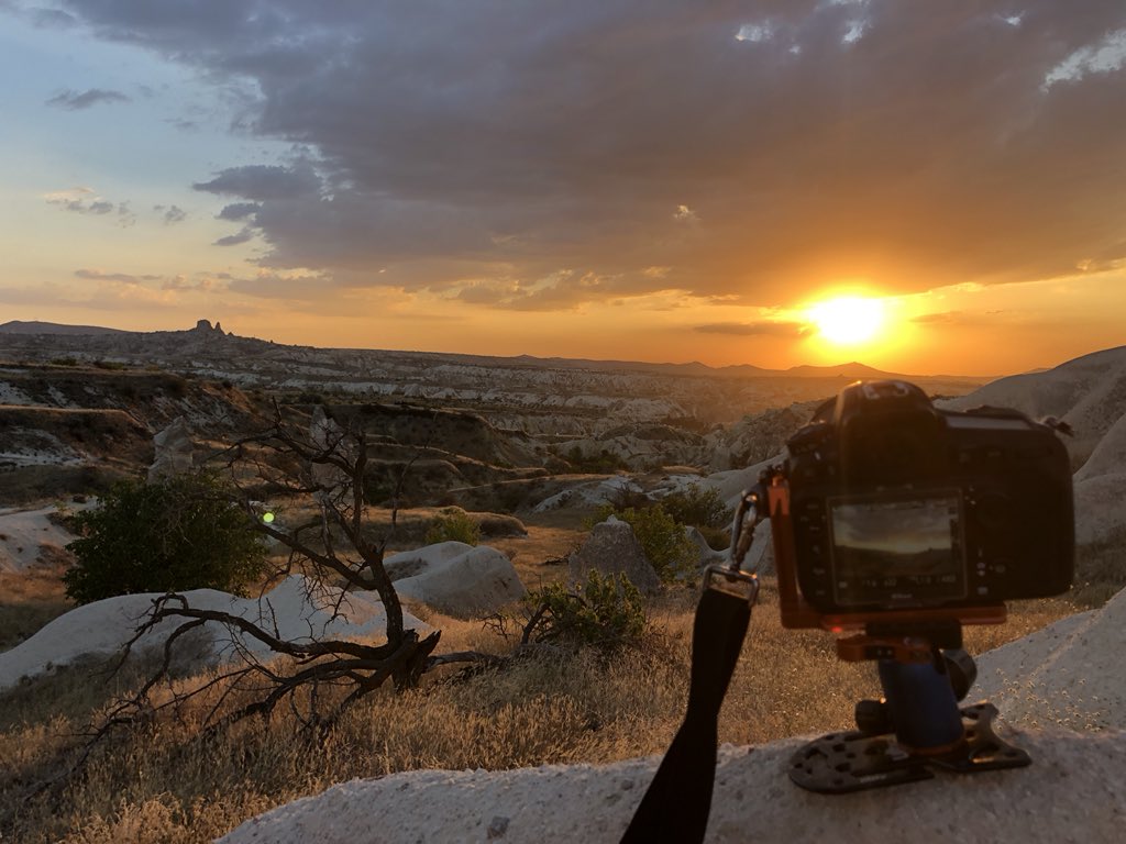 idavewilliams's tweet photo. Got a cool spot for sunset with my @Platypod_Tripod and then suffered a #photographerproblem climbing around afterwards! 🇹🇷
#travel #photography #turkey https://t.co/Wf85ywon2q