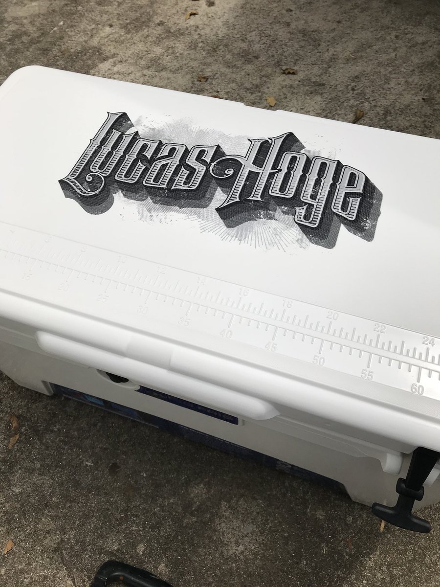 lucashoge's tweet photo. Big shout out to #BigFrigcoolers for the awesome #lucashoge cooler and tumblers!! Plus a personal delivery! #coolers #bigfrig https://t.co/eM1HgEE801