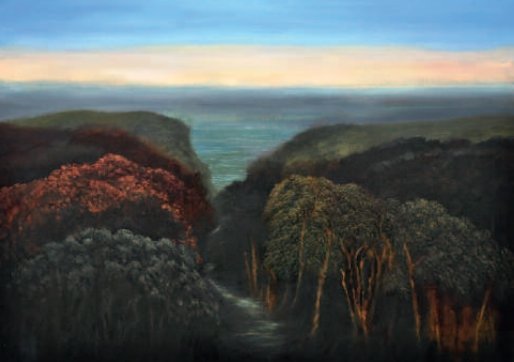 “Whatever the time of year, this is where I go to observe and record the ever changing drama of the seasons; it is a precious place.”
#LesleySlight whose works are included in the collections of #Cher &amp; #Barbara Streisand exhibits as part of 'The Aborealists' until 4 August.
