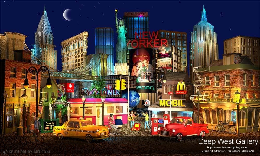 DeepWestGallery's tweet image. Introducing British urban artist Keith Drury's works. 
_________________
New York  - London - Edinburgh 
Giclee Prints: deepwestgallery.co.uk/keith-drury 

#keithdruryart #limitededition #cityscape # #liverpool # #onlinegallery #artcollector #contemporaryart #contemporaryartist #urbanart