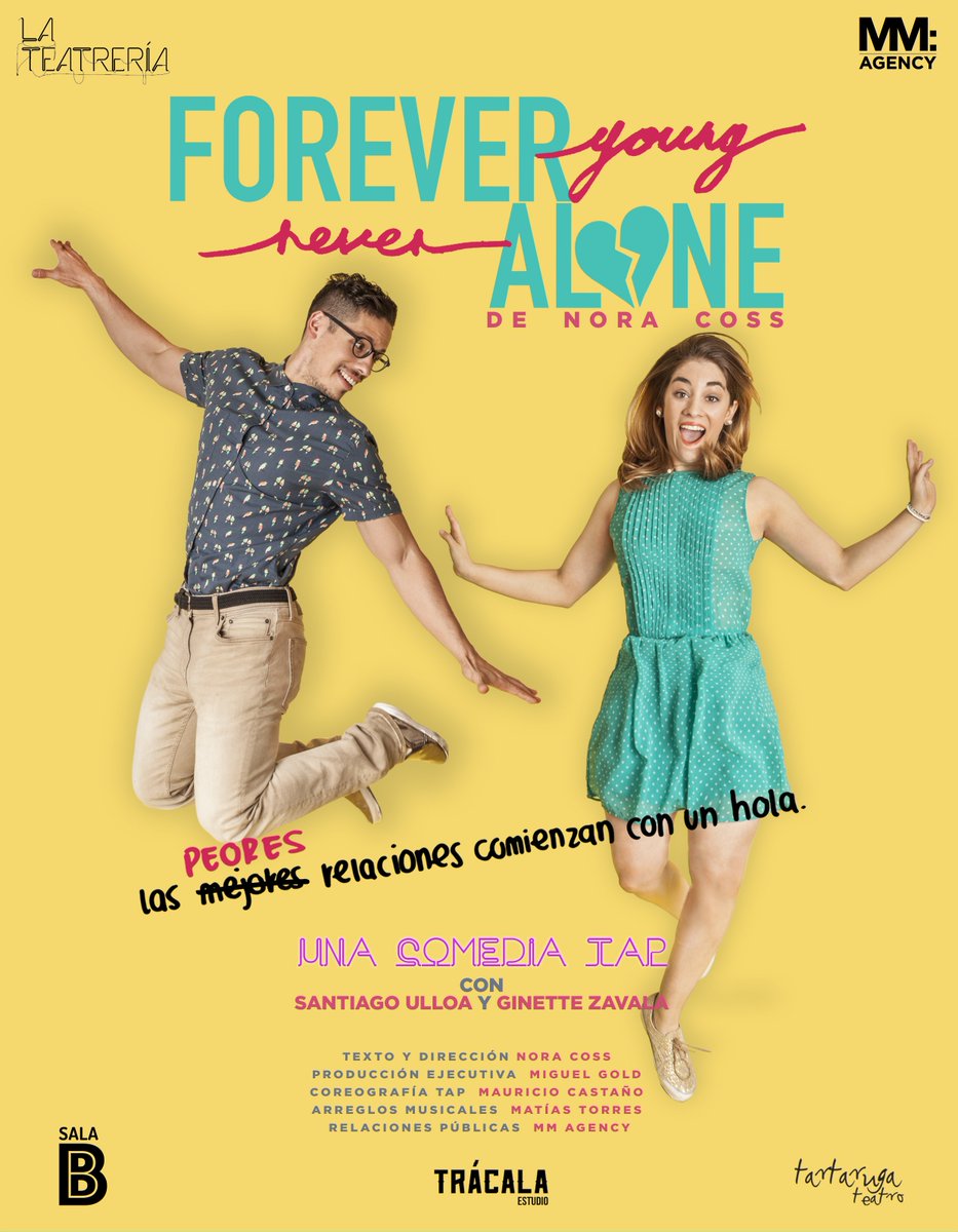 ForeverYoungNe2's tweet photo. ¡¡¡Nuestro querido póster!!!

Temporada 2018 
Domingos del 5 de agosto al 2 de septiembre 19:00 hrs
Sala B de @LaTeatreria 
¡El amor es bailar! https://t.co/d8i9mGhKxM