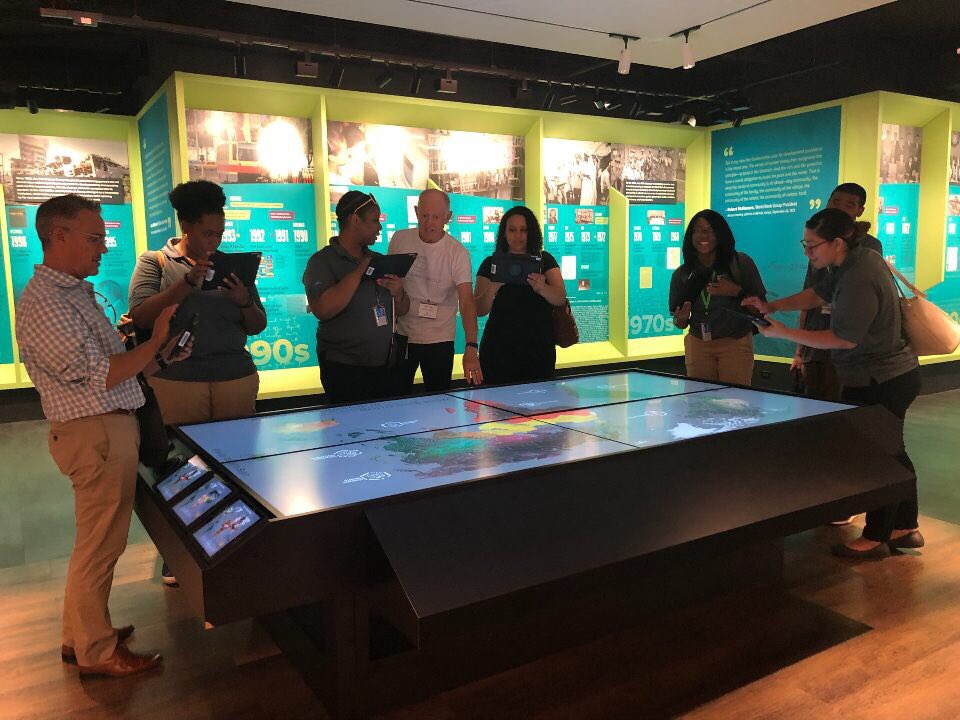 SaversSuper's tweet photo. Today we took a field trip to the world bank. It was a whole new world of fun. #YMM2018 #SummerJobsConnect @BankonDC https://t.co/0laqwCTrYD