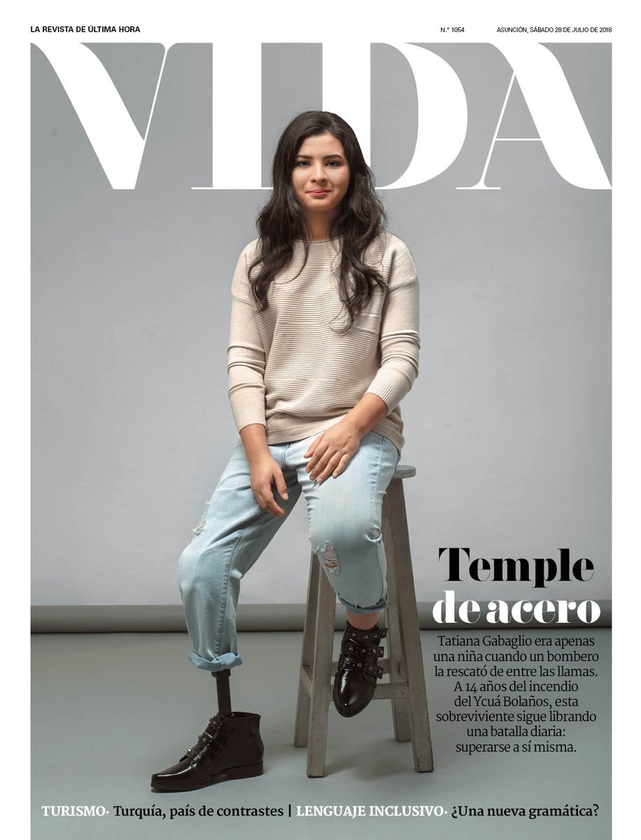 Mañana, en #larevistadelsábado, te contamos una historia de inspiración. Charlamos con <a href="/TatiGabaglio/">Tatiana Gabaglio</a>, una incansable sobreviviente del #YcuáBolaños, que sigue librando una batalla diaria para superarse a sí misma. Pedí la revista, gratis, con tu diario <a href="/UltimaHoracom/">Última Hora</a>