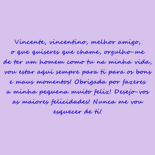 Confissão anónima para @Vighorous