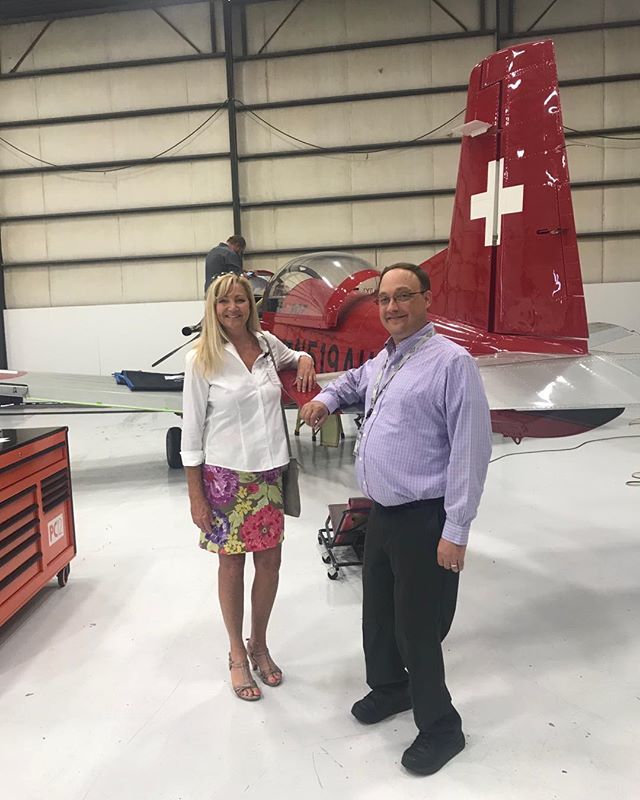 kenyon4ada's tweet photo. Western Aircraft tour. Thank you Peter and Louie! #pilatus #idahobusiness #jobsforada https://t.co/buIa0pWE7H