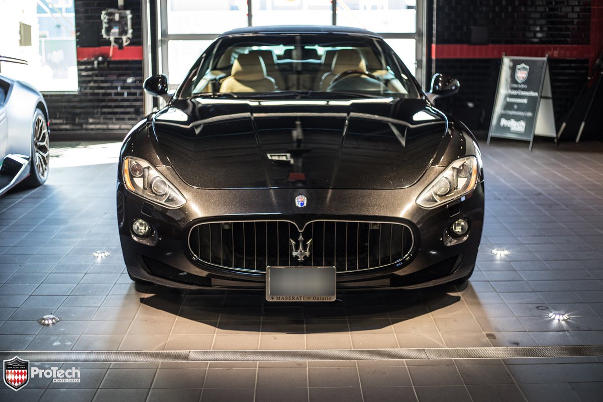 ProtechMC_TO's tweet photo. Exterior makeover - Maserati GT #FrontEndFriday #Maserati #@ProtechMC_TO #Toronto https://t.co/zivh9RvHua