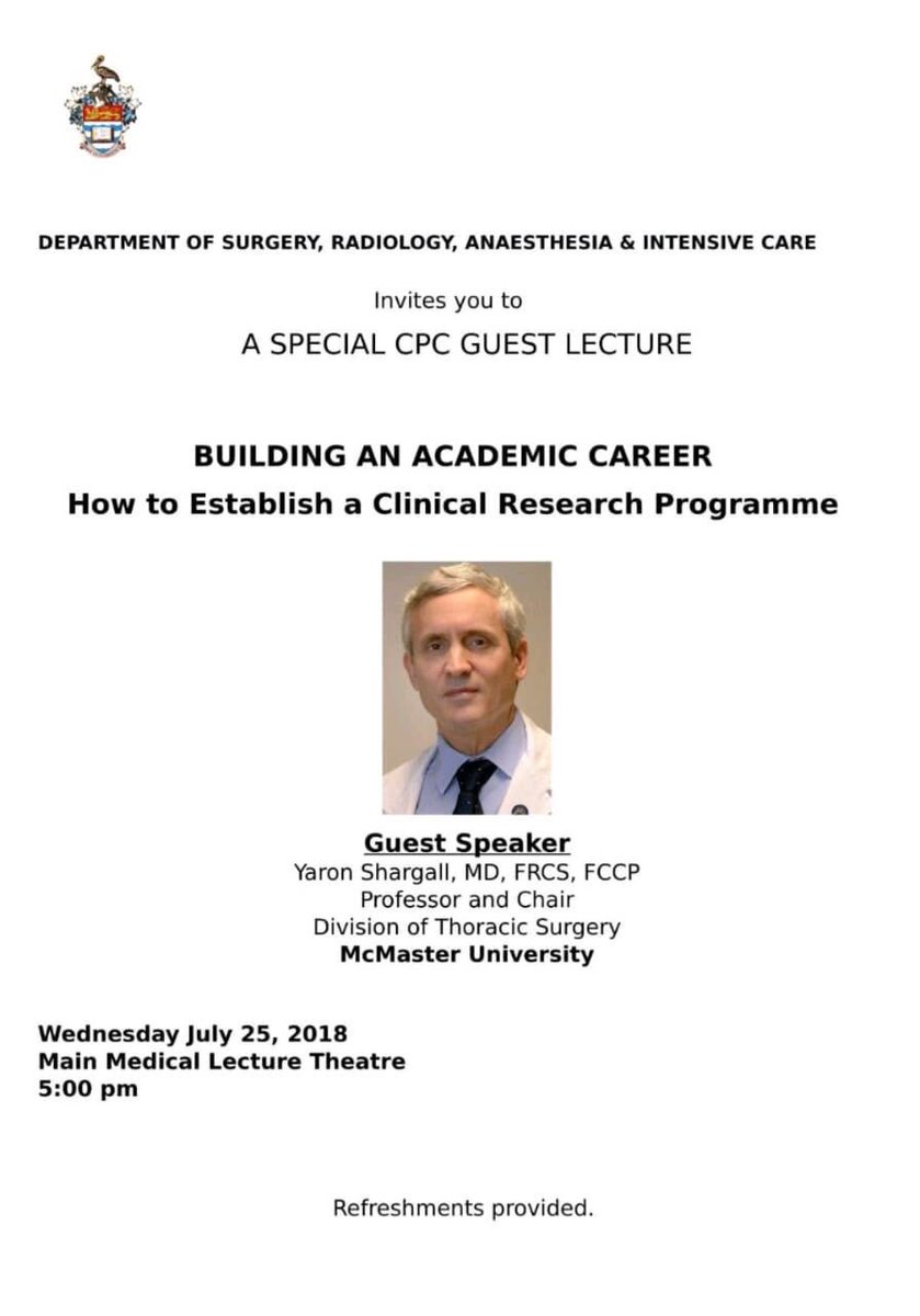 McMaster Thoracics tweet media