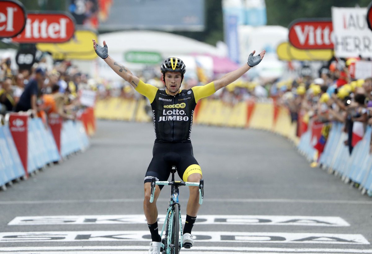vismaleaseabike's tweet photo. 🇫🇷#TDF2018

@rogla climbs and descends to stage victory and third position overall in queen stage Tour de France

📝: https://t.co/6BbMsd1mj7

#samenwinnen #juichmee https://t.co/ufz79bDqWR