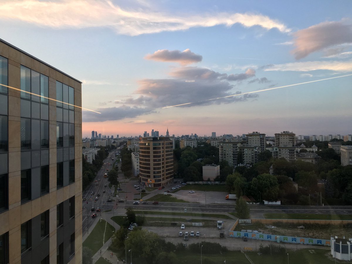 MaciejTreder's tweet image. That view...
#Warsaw @ngPolandConf @ngKalbarczyk #angularwarsaw