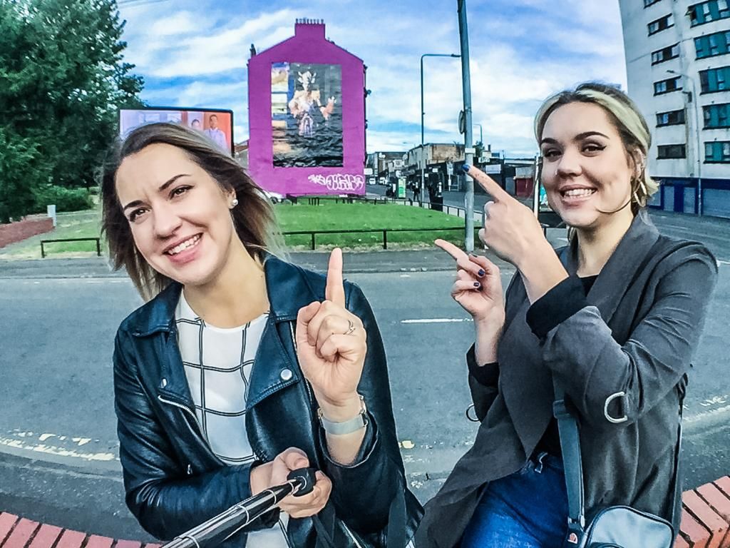 ILoveToVaca's tweet photo. Glasgow City Centre Murals - https://t.co/a1s9whg3jl #visitscotland #travel https://t.co/OxBsfQAQ38