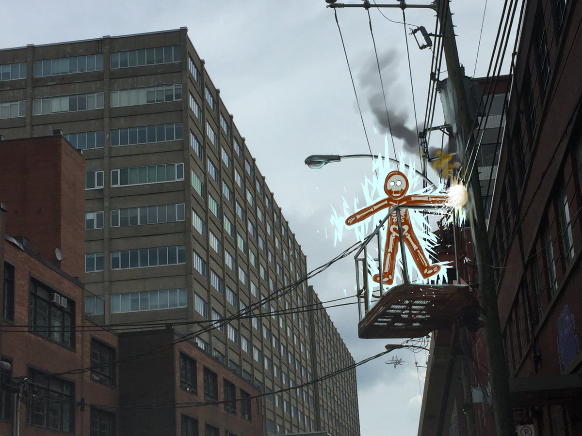 edfilmsworld's tweet photo. We took a walk our buddy. And we told him not to go up there... #mistake #zapped #edfilms https://t.co/JnwFkEpxmY