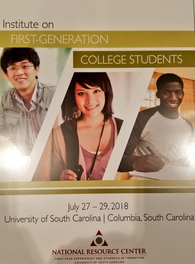 ShockersFirst's tweet image. We are excited to have a delegation of @WichitaState faculty and staff members attending the Institute on First-Gen College Students hosted by @NRCFYESIT. #FGENFRIDAY #FIRSTGEN #WSUDIVERSITY