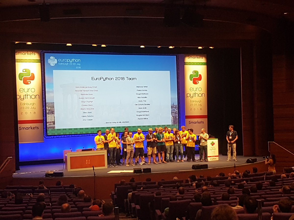 Rado_g's tweet image. Thanks @europython for the great conference 👌See you again in 2019.
@HackSoft_ team did great 💪 gg wp @_martin056 @DonchevIvaylo @pgergov_
Tomorrow is time to see more of Edinburgh 🏴
And on Sunday, flying back to Sofia 🇧🇬
#EuroPython #EuroPython2018