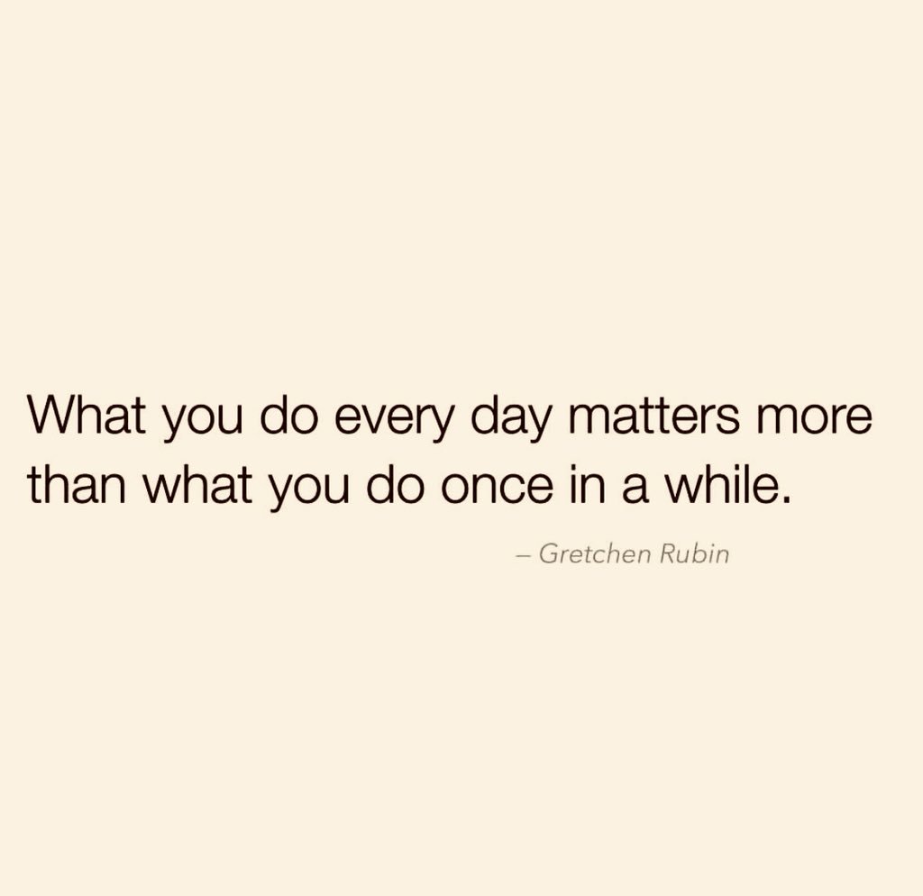 NikitaKoloff1's tweet photo. How consistent are you? What are some positive things you do on a daily basis? Exercise? Eat right? Read your devotionals? Pray?  What good, Daily habits have you formed for yourself? Keep this in mind, what you do every day, not only impacts you, it influences others too. https://t.co/z6vzKQn7yJ