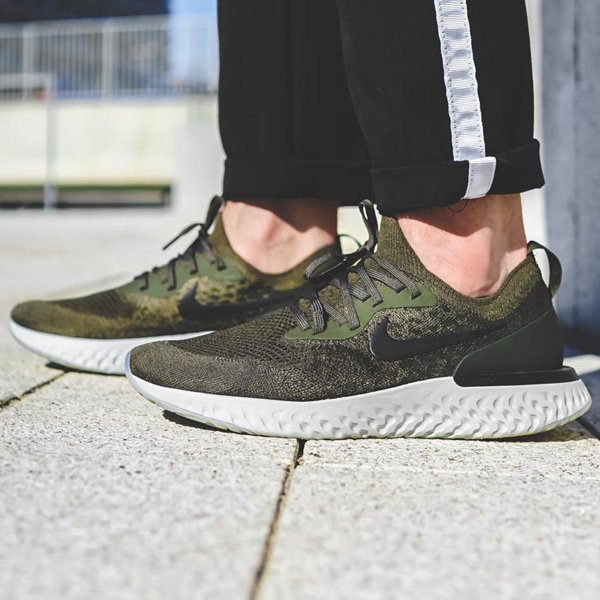 nike epic react flyknit cargo khaki