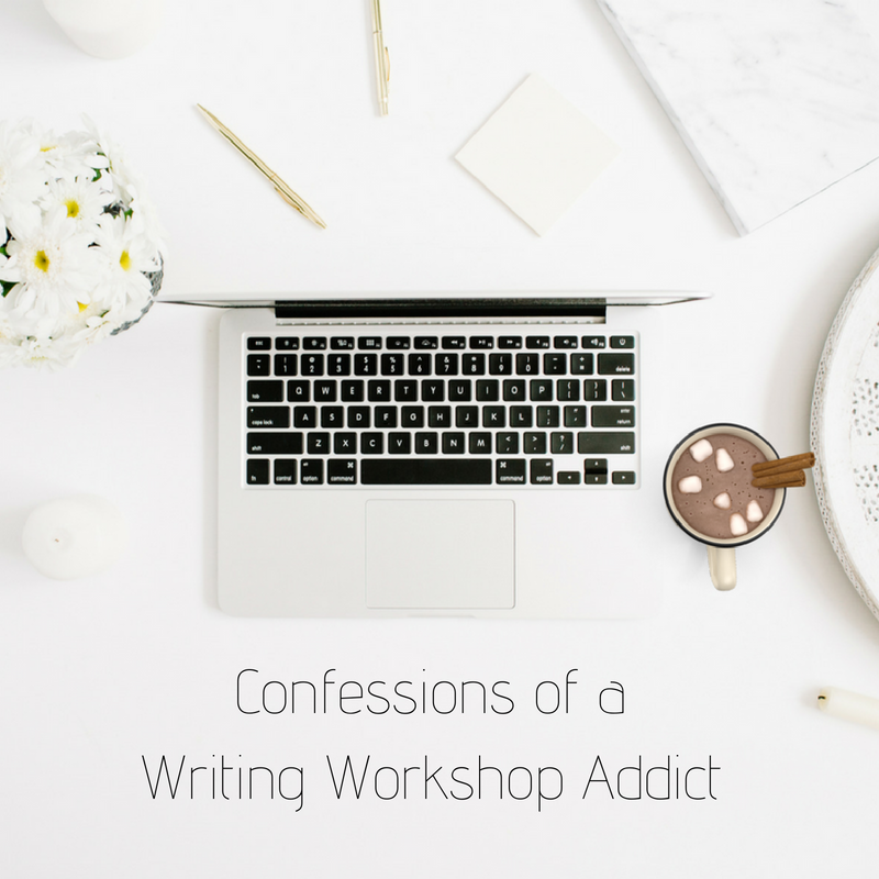 Confessions of a Writing Workshop Addict (me). #writingworkhop #writertips writersinthestormblog.com/2018/07/confes…