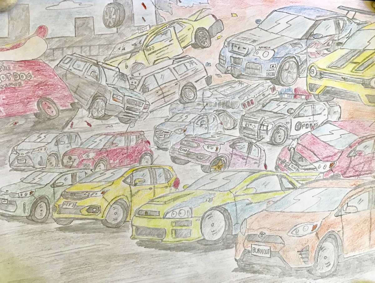 Kitsuoi1's tweet photo. Burnout Mayhem
#toyotapriusc #toyotayaris #hondafit #nissanversanote #suzukiswift #mazda2 #mitsubishimirage #kiario #burnout #burnoutrevenge #burnoutparadise #burnoutparadiseremastered #fanart #videogame #videogames https://t.co/lwzhIUQuWe