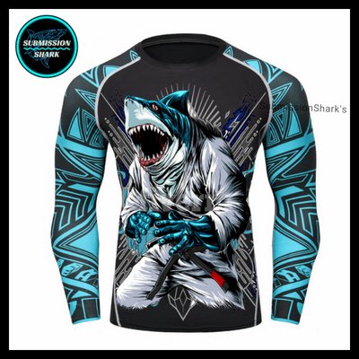 SharkSubmission's tweet photo. Limited Edition Shark Frenzy Rashguard. Only 29 left in stock. Visit the link in our bio to get yours today‼️🔥 https://t.co/xmXqbKsaQI