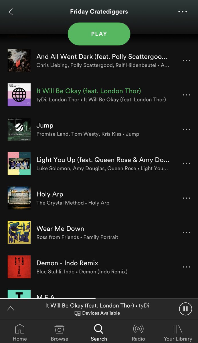gssrcs's tweet photo. Many many thanks to @austinkramer for the @Spotify #FridayCratediggers love on βIt Will Be Okayβ! π
Stream: https://t.co/5KXb17cZRf
#GlobalSoundsystem #MusicThatShakesTheSoul https://t.co/Jx2N8LlWzz