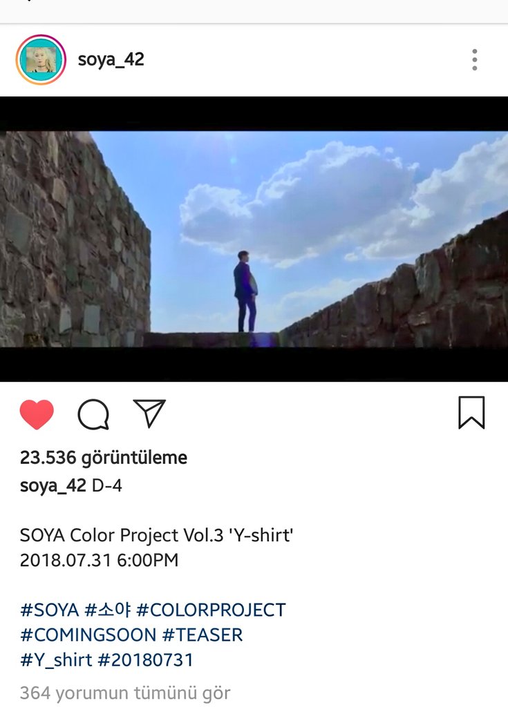 mnzaylin's tweet image. teaser çok güzel müzik harika görünüyor zaten şanlı bayrağımızı söylemiyorum bile ❤ harika bir Türkiyeli mv gelicek✌ #soya #colorproject  #y_shirt