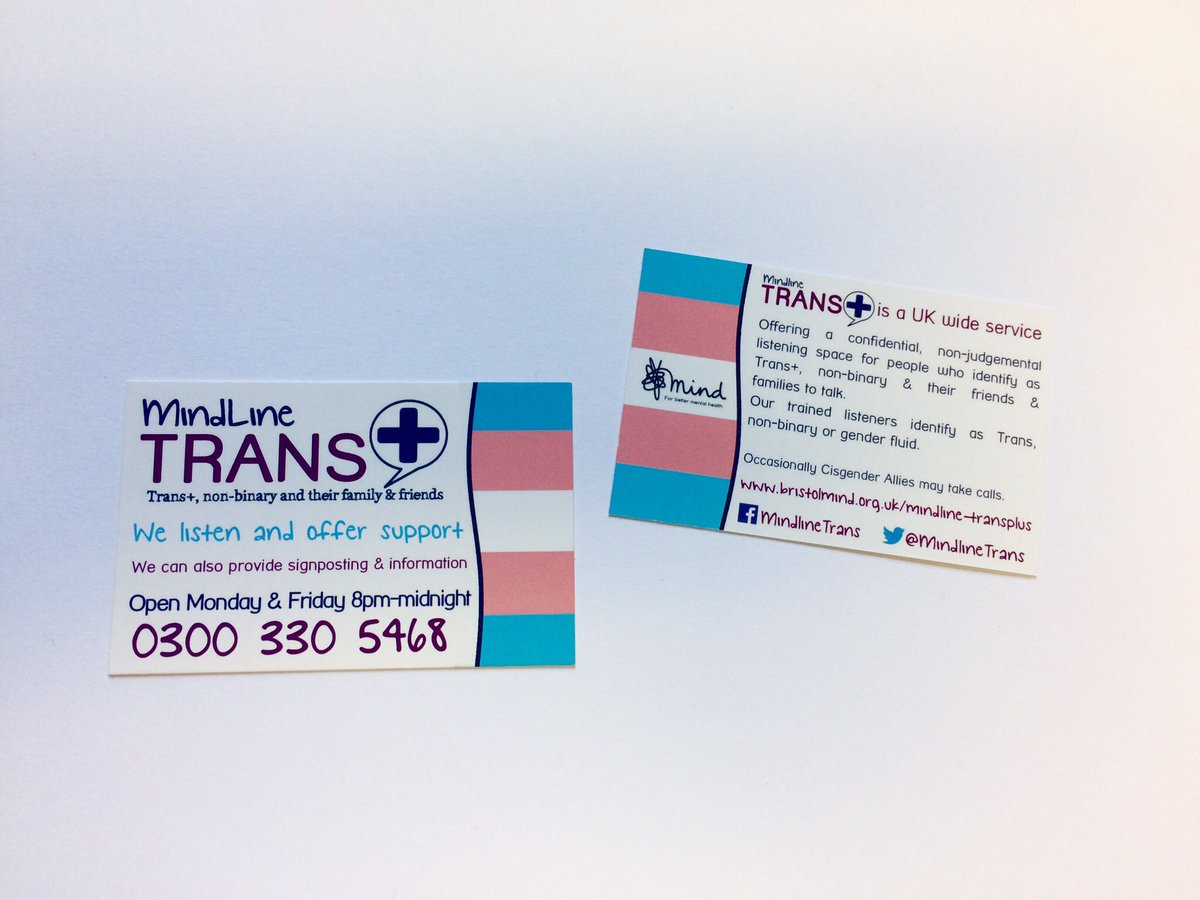 MindlineTrans's tweet image. #MindLineTrans+ will be open tonight and every Mon&amp;amp;Fri to support you if you identify as #trans #nonbinary #agender #genderfluid or you support someone who does. Call us now on 0300 330 5468