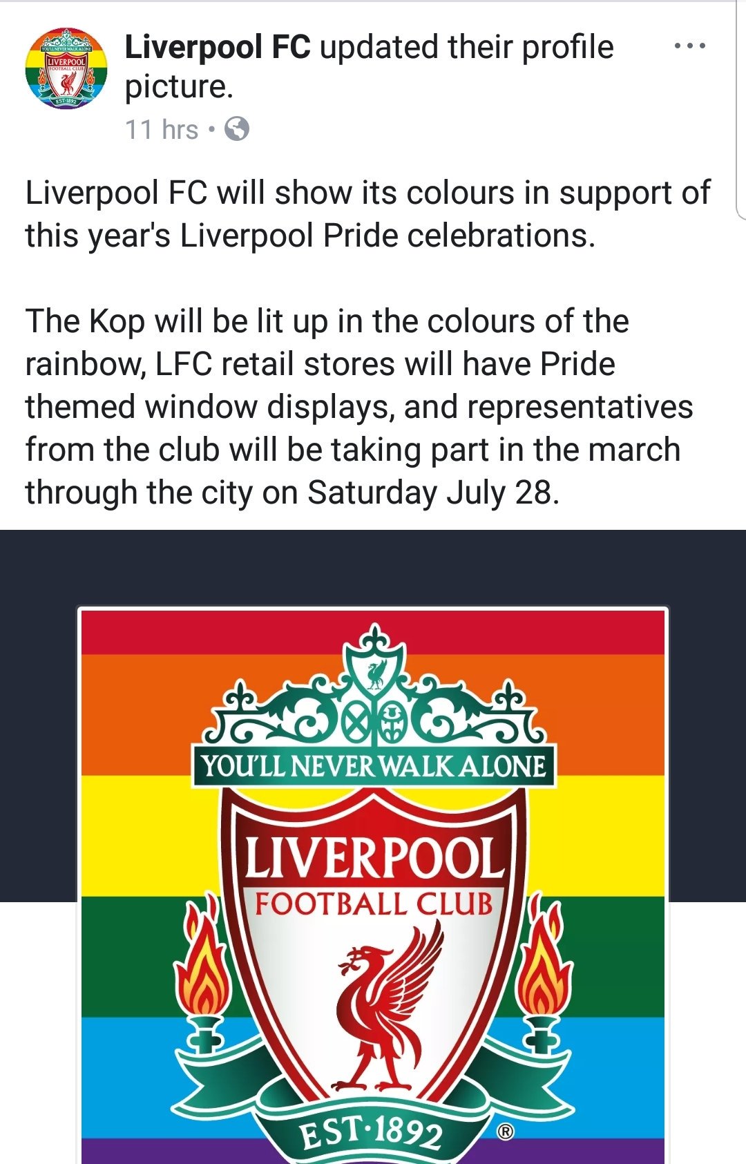 Dublin Devils Fc Some People Ask Why Pride Is Still Needed Or Why Public Support From Companies Or Sports Clubs Are Important Hopefully This Can Help Illustrate Why When