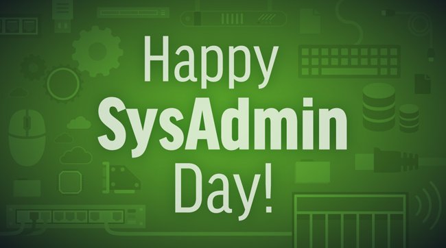 CWTech_Team's tweet photo. Happy #SysAdminDay!! Here's to all those #SysAdmins in #IT, thank you for all you do!! 😀 #CWTechnology #MSP #InformationTechnology #Sysadminday2018 https://t.co/PRvfBkSvyp