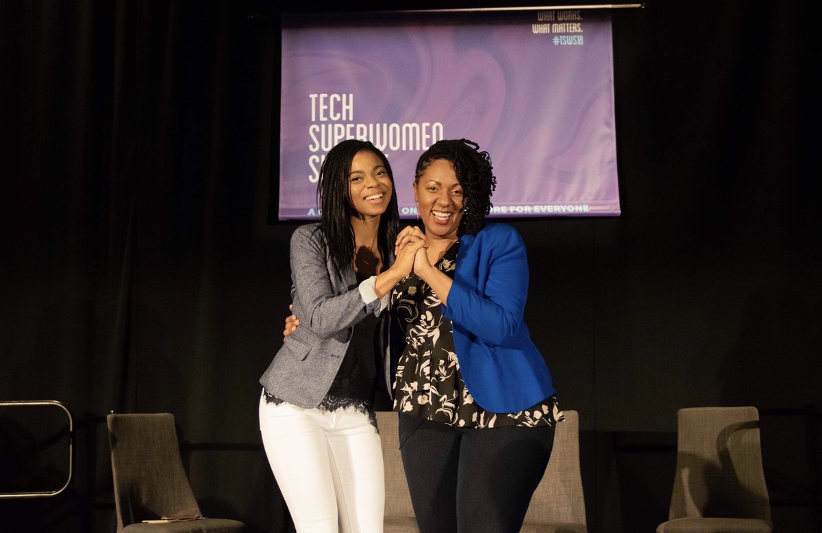 Shoutout to my sister and <a href="/TechSuperwomen/">Tech Superwomen Summit</a> business partner, <a href="/catpoetry/">Cat Posey</a>. She is a visionary, an incredible leader, and forever an inspiration!