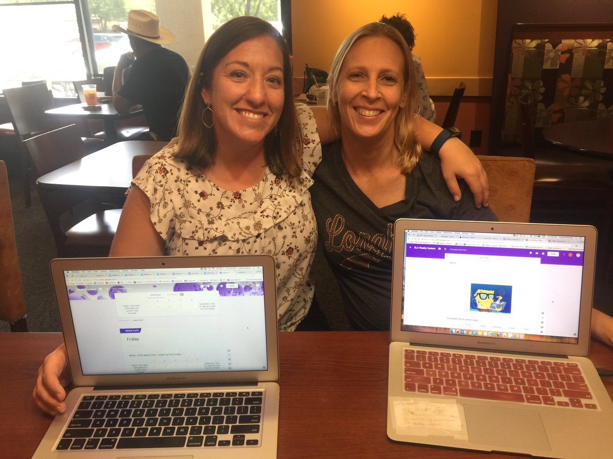 TeamSmithAH's tweet photo. Kapow! These two took their Google Forms Superpowers to the next level! @laurenbleser @MsMcCann_Gr3 @AHISD https://t.co/iSBC6QIukH