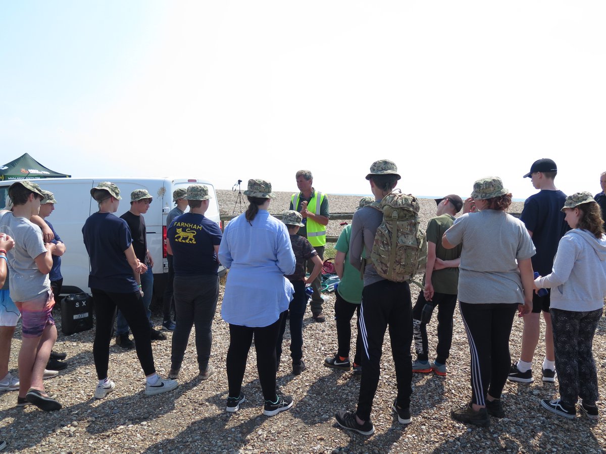 susanjcarey's tweet photo. Out today with @SurreyACF on a beachclean between Lydd and Dungeness.  We had quite a haul including much plastic netting and rope. Thanks to the cadets and to Giles Barnard of @fstonehythedc #KeepKentClean #PickMeUpBeforeYouGoGo https://t.co/Pr10i4nug4