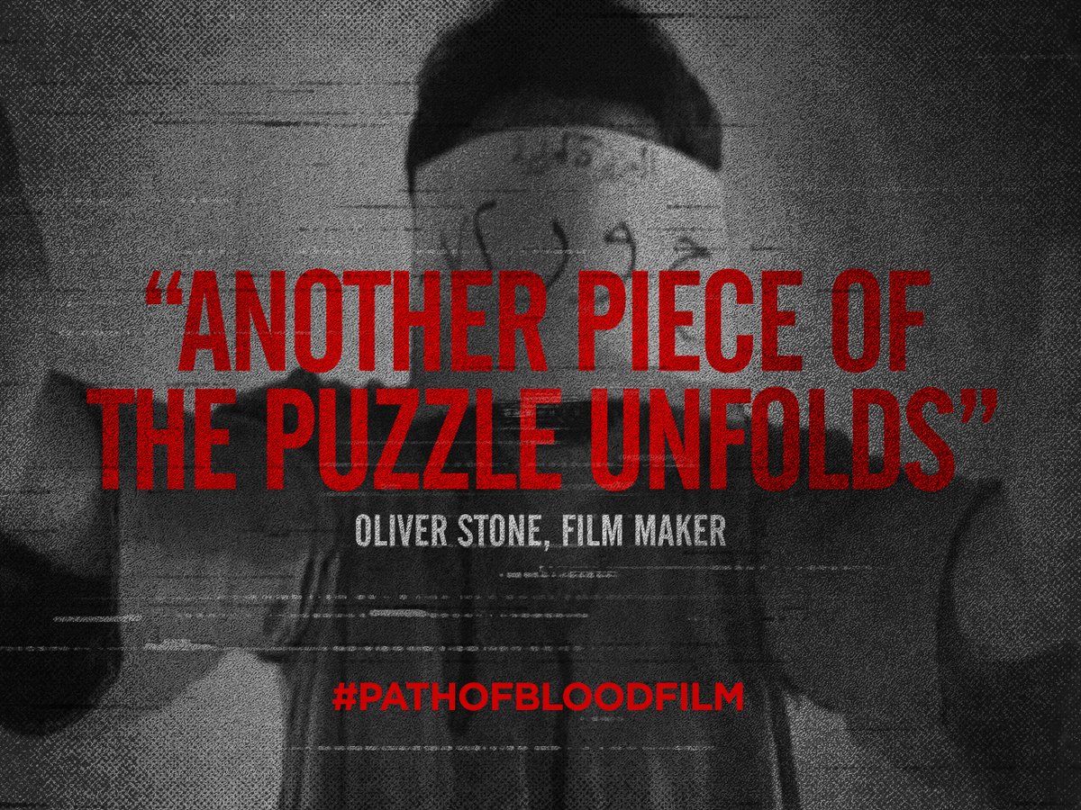 Join us for <a href="/Pathofbloodfilm/">Path of Blood Film</a> plus Q&amp;A with director Jonathan Hacker. Monday 830pm. PATH OF BLOOD depicts Islamist terrorism, as it has never been seen before. picturehouses.com/cinema/Picture…