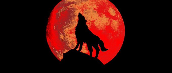 Who’s watching the #bloodmoon tonight? 🌝🐺
#TuBAv #BloodMoon2018 #RedMoonEclipse #astronomy #retrogade