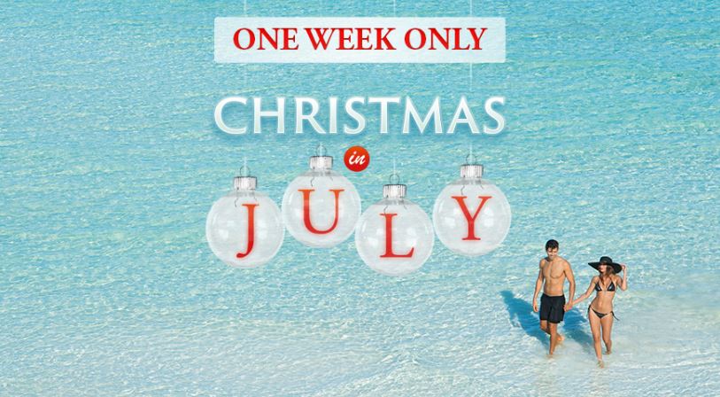 SecretsStJames's tweet photo. We can hear Christmas sleigh bells a little early this year! Book with our Christmas In July Flash Sale by July 31st for the chance to experience paradise over the holidays! Learn more at https://t.co/V4TBShvQQu https://t.co/EHiN1GVYhF