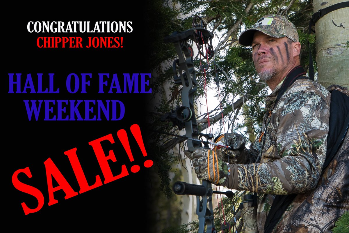 mlbhunter's tweet photo. It’s HALL OF FAME weekend so we are running a HUGE SALE!!
Almost everything is marked way down! Limited sizes on some items, so act fast!
https://t.co/n1bkyPqjMB
#HOF #MajorLeagueBowhunter #NeverStopLearning #HallOfFame #MLBaseball #Sale https://t.co/Y38L0tkqAQ