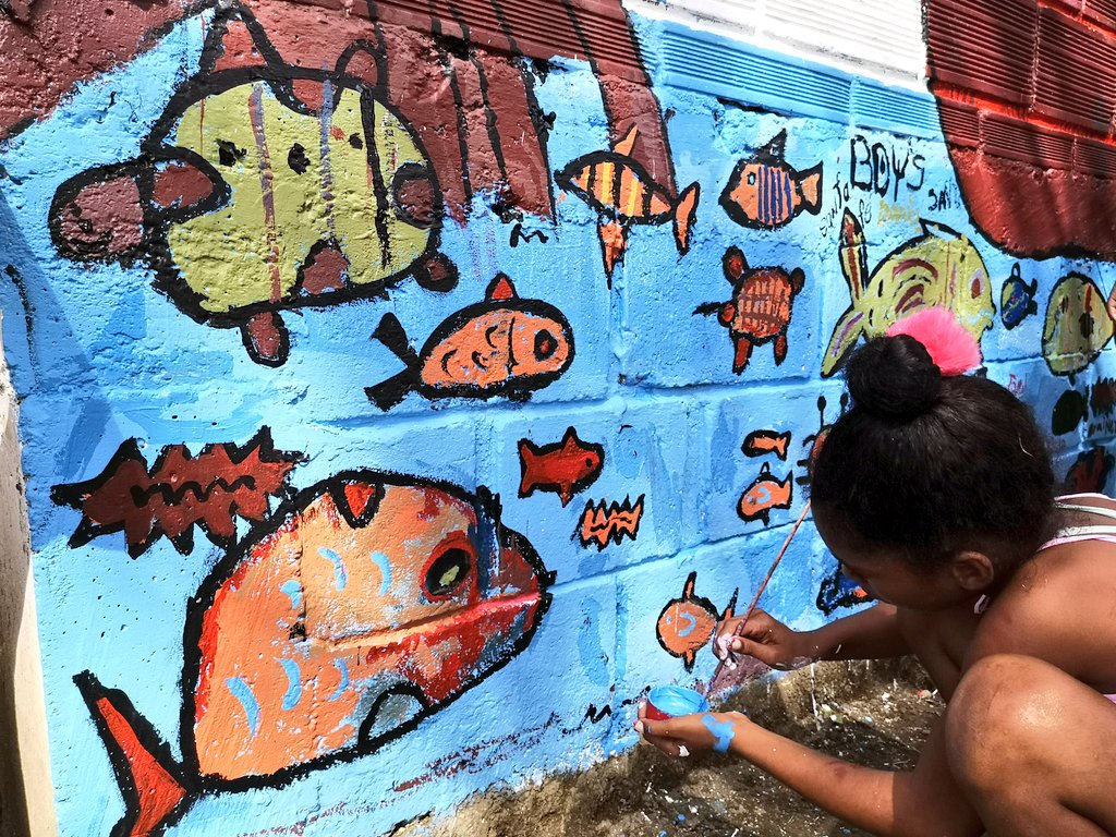 Mangle_Blanco's tweet image. #EmpoweringGirls through #humanitarianmapping #streetart and #OceanAction on #WorldMangroveDay in #ElUnoBay #Turbo #Urabá #coastmap #cartocosta @youthmappers #researchfellowship @UdeACiencia