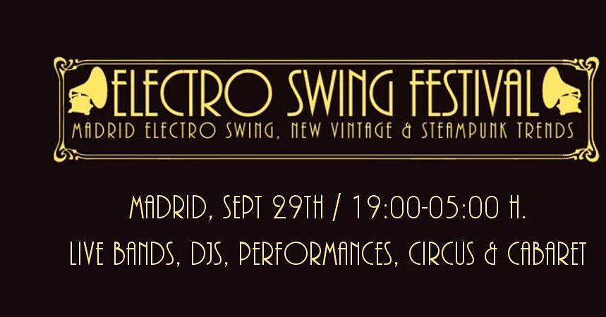 ¿Vienes al primer Festival de #electroswing de España? electroswingfestival.com