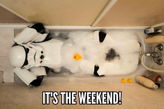 mactak95's tweet image. It's the weekend! Time to relax

#Weekend #StarWars