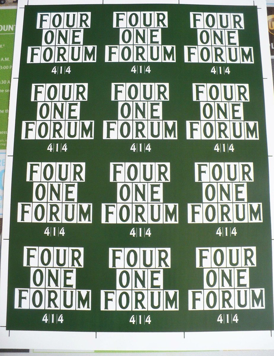 toomuchmetal's tweet photo. NEWS - Bonus !!! I won't stop advocating for you, #Milwaukee. Only $1 #fouroneforum stickers tomorrow @bradystbid festival #414 #414everyone https://t.co/2B8sPpblwH