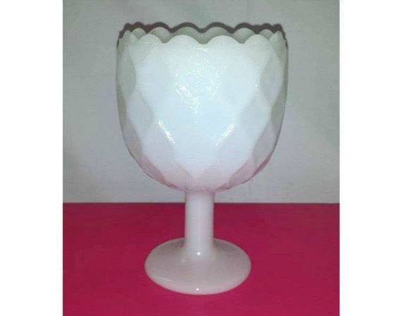 JunkYardBlonde's tweet photo. Vintage Honeycomb Milk Glass Vase, Wedding Centerpiece, Milk Glass Compote, Wedding, Shower, Honeycomb Compote, Milk Glass, 1940s https://t.co/xkdfuhmP3T #housewares #vase #white #wedding #mothersday #vintagemilkglass #milkglassvase #centerpiece #milkglasscompote https://t.co/I51A5HQUy3
