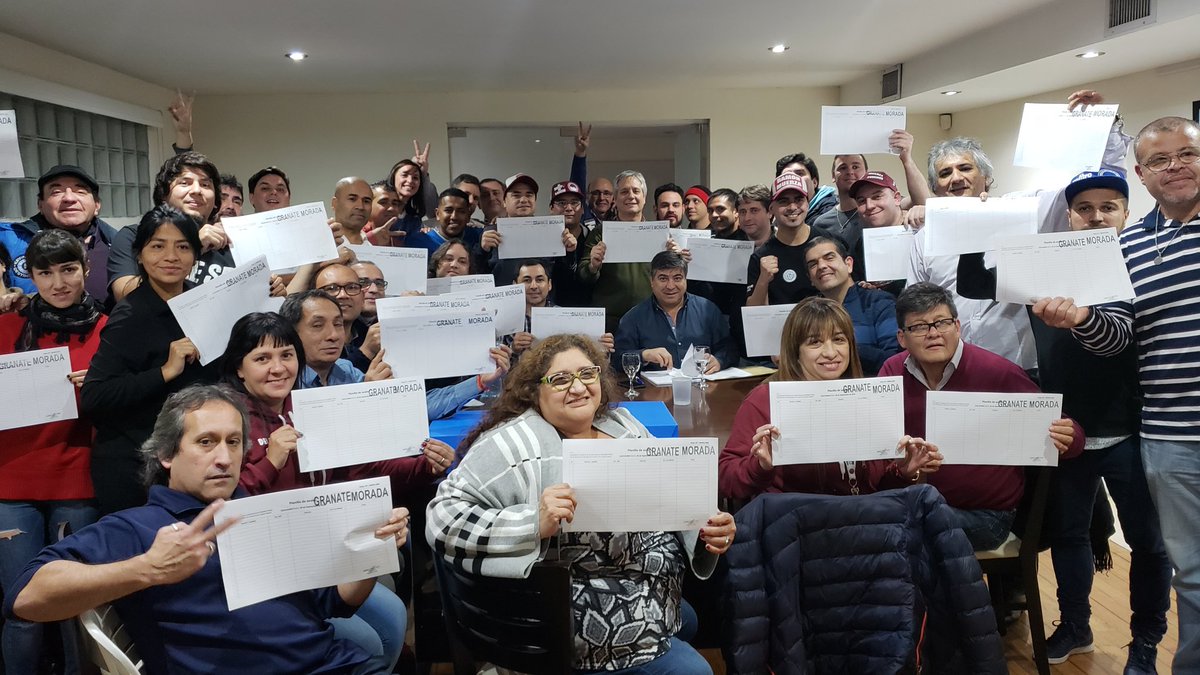 #Elecciones2018 #ComercioCapital tenemos color.
Somos #ListaGranateMorada 
Somos #ElEquipoDeRamonMuerza 
@RamonMuerzaSEC