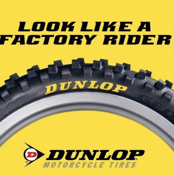 dunlop dirt bike tire stickers