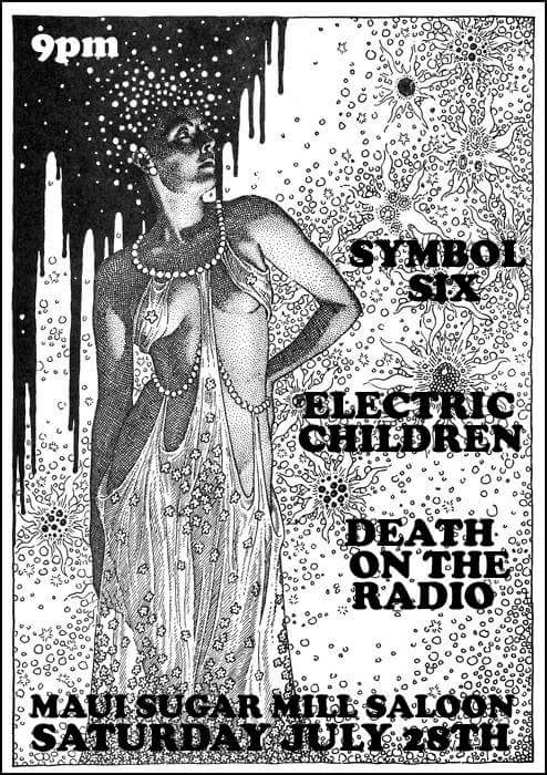 Come on down to the Maui Sugar Mill Saloon in Tarzana TOMORROW (Sat) 7/28 for some hardcore rock with Symbol Six, Electric Children, and Death On The Radio!! #SymbolSix #MauiSugarMillSaloon #rocknroll