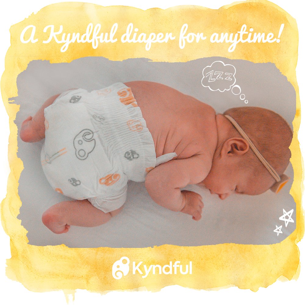 kyndful's tweet photo. No diaper change ‘till tomorrow morning! With our CRAZY absorbent Kyndful Diapers. We’ve got your back!
Get your FREE Trial https://t.co/VNrkP7GQZK
#kyndful #momlife #babies #kindness https://t.co/GlgcL6meEz
