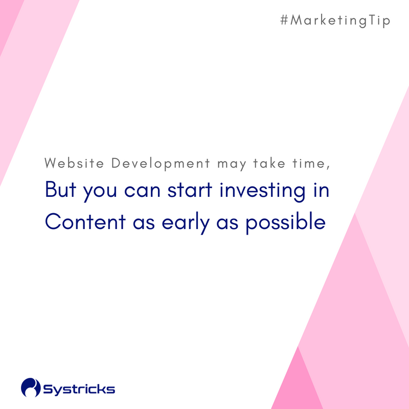 systrickstech's tweet photo. No matter what technology you use, how pretty your designs are. If you don't have the right content for your audience, it probably won't bring out great results.
#contentwriting #contentstrategy #ContentMarketingTips #Website #WebsiteDesign #websitedevelopment #uxdesign #ux #SEO https://t.co/ZLADeunLs5