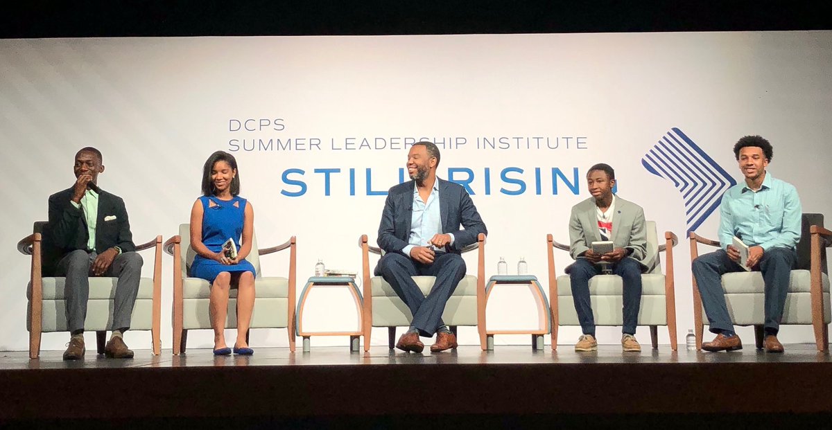 AlisonW39's tweet photo. What a powerful and thought-provoking week of learning, inspiration, and leadership all centered on increasing equitable learning experiences and outcomes for all of our DCPS bright young stars!! @dcpublicschools #LearnWithDCPS #StillRising #BeTheChange https://t.co/mtgL5Tk2E7