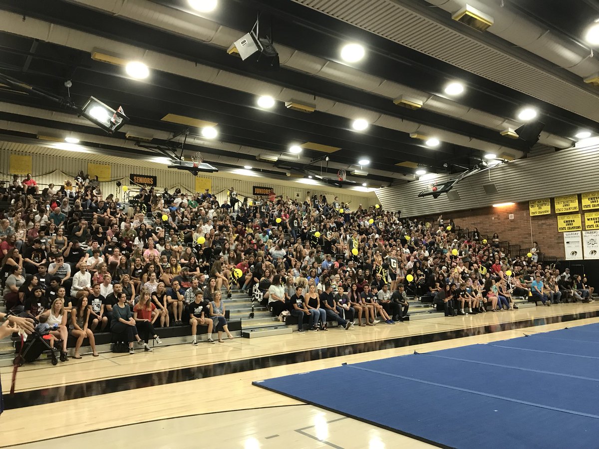 GHSTCrew's tweet image. What a great turnout to freshmen orientation! 🐯 The class of 2022 is gonna be awesome 👍🏻