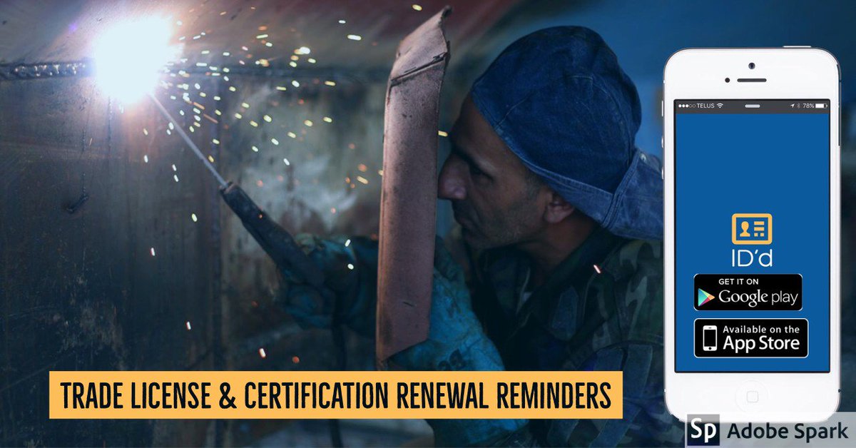 IDDmobileApp's tweet photo. Before your #ConfinedSpace permit expires, keep one step ahead with the trusted mobile reminder app. Your Trade License / Certification Reminder App - DOWNLOAD FOR FREE! https://t.co/Fcy9NzzMcH https://t.co/kbp8laiK9y